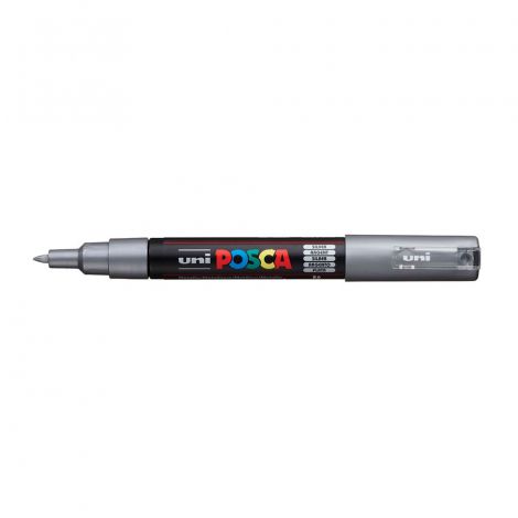 Marker Posca PC-1M, Srebrny